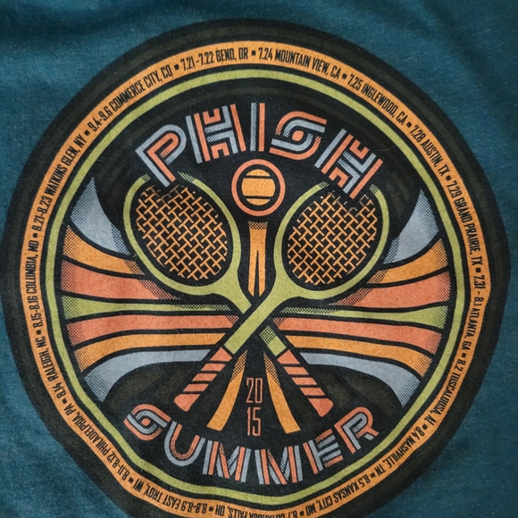 Phish 2015 Tour tshirt - Picture 3 of 4